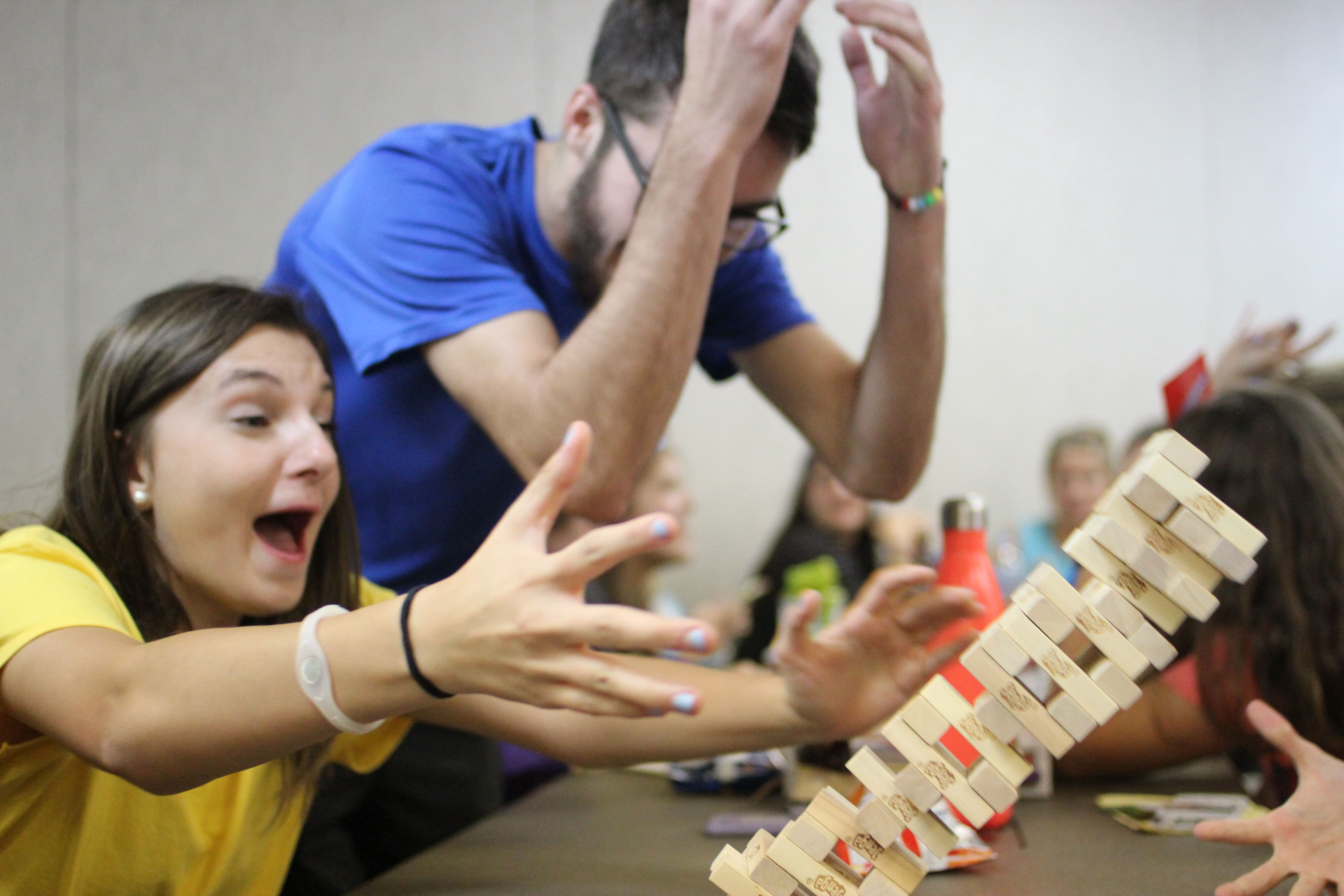 Jenga blocks