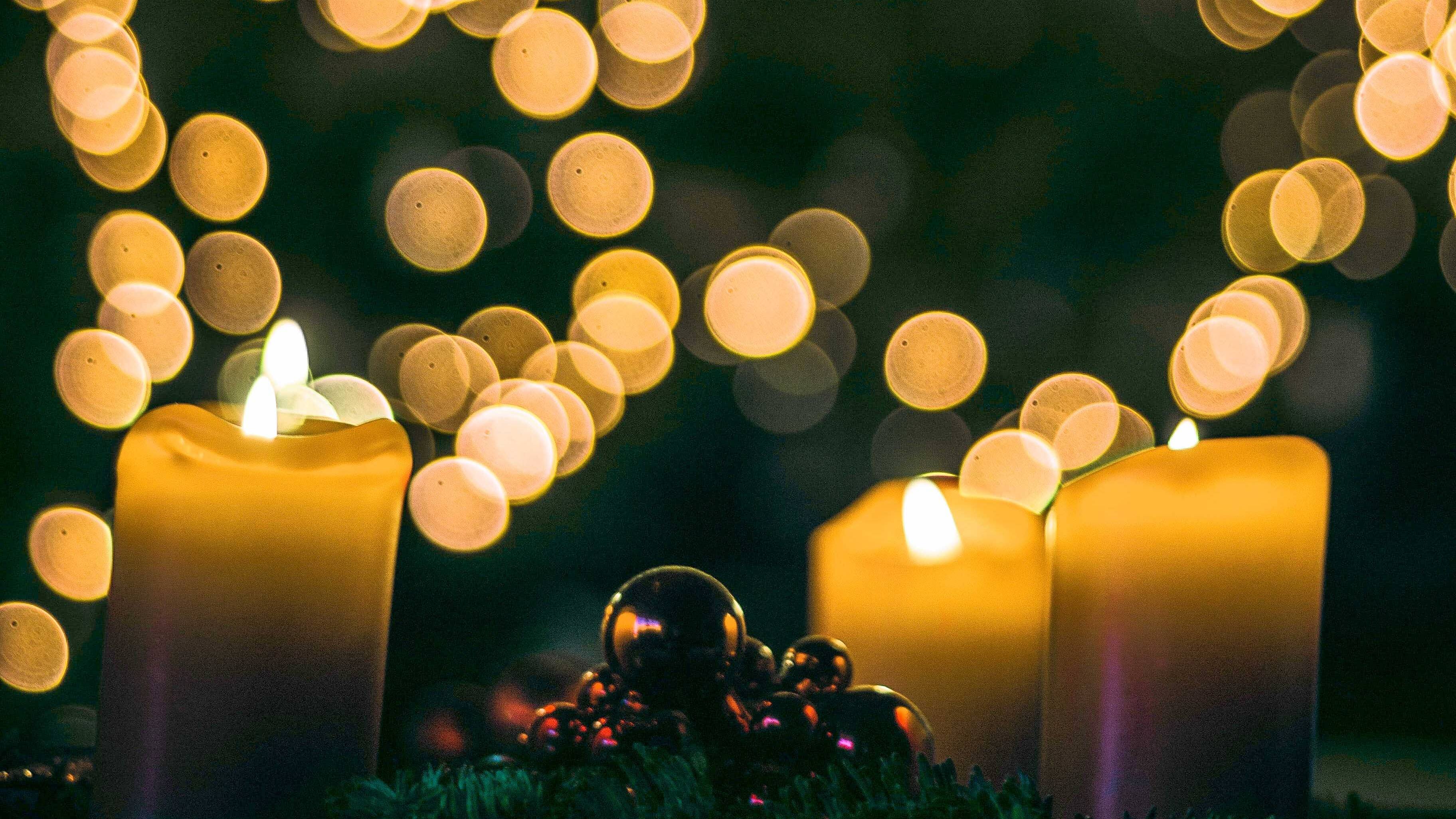 Advent candles