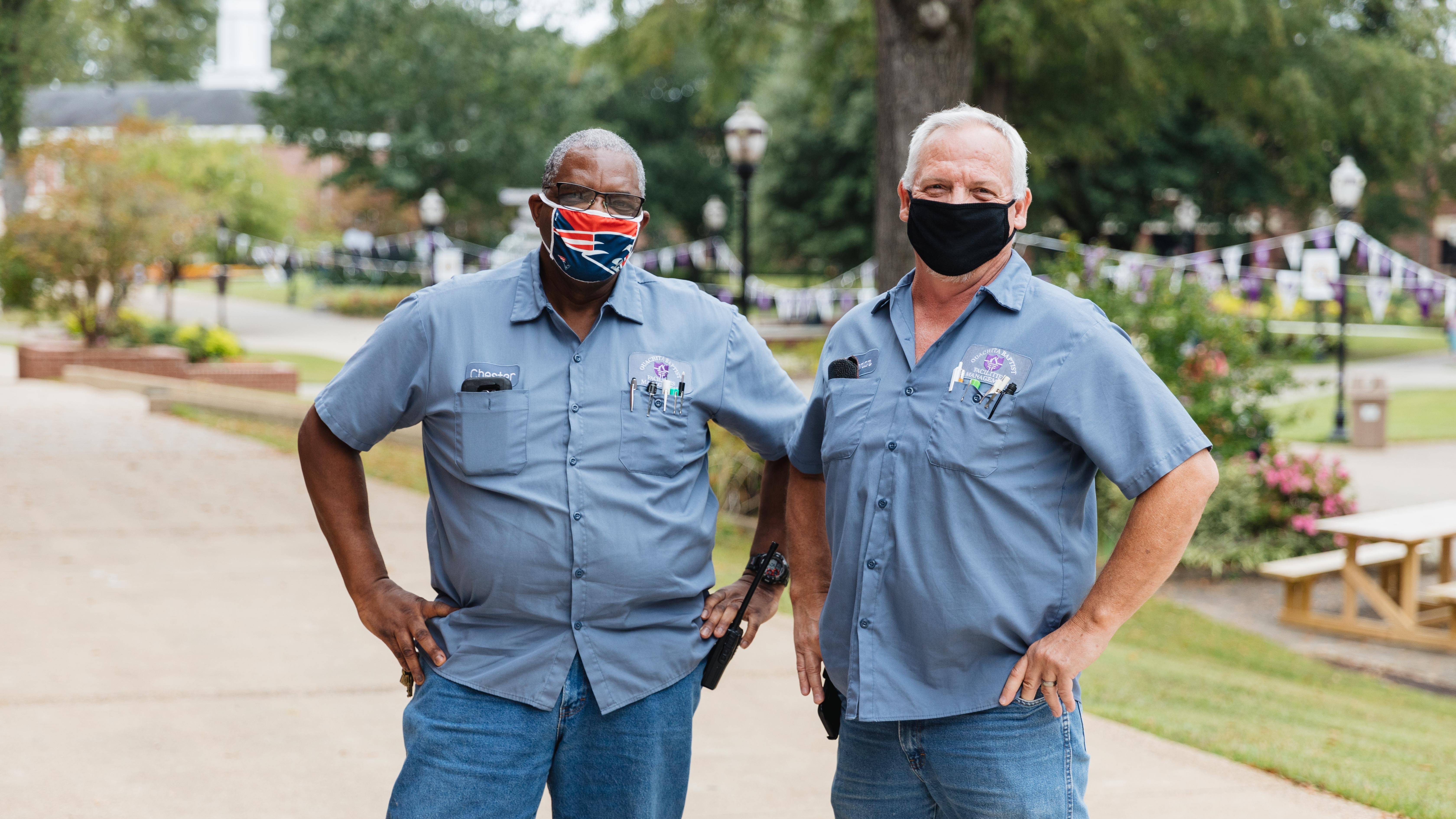 Chester Mitchell, Sr., and Coleman Rogers