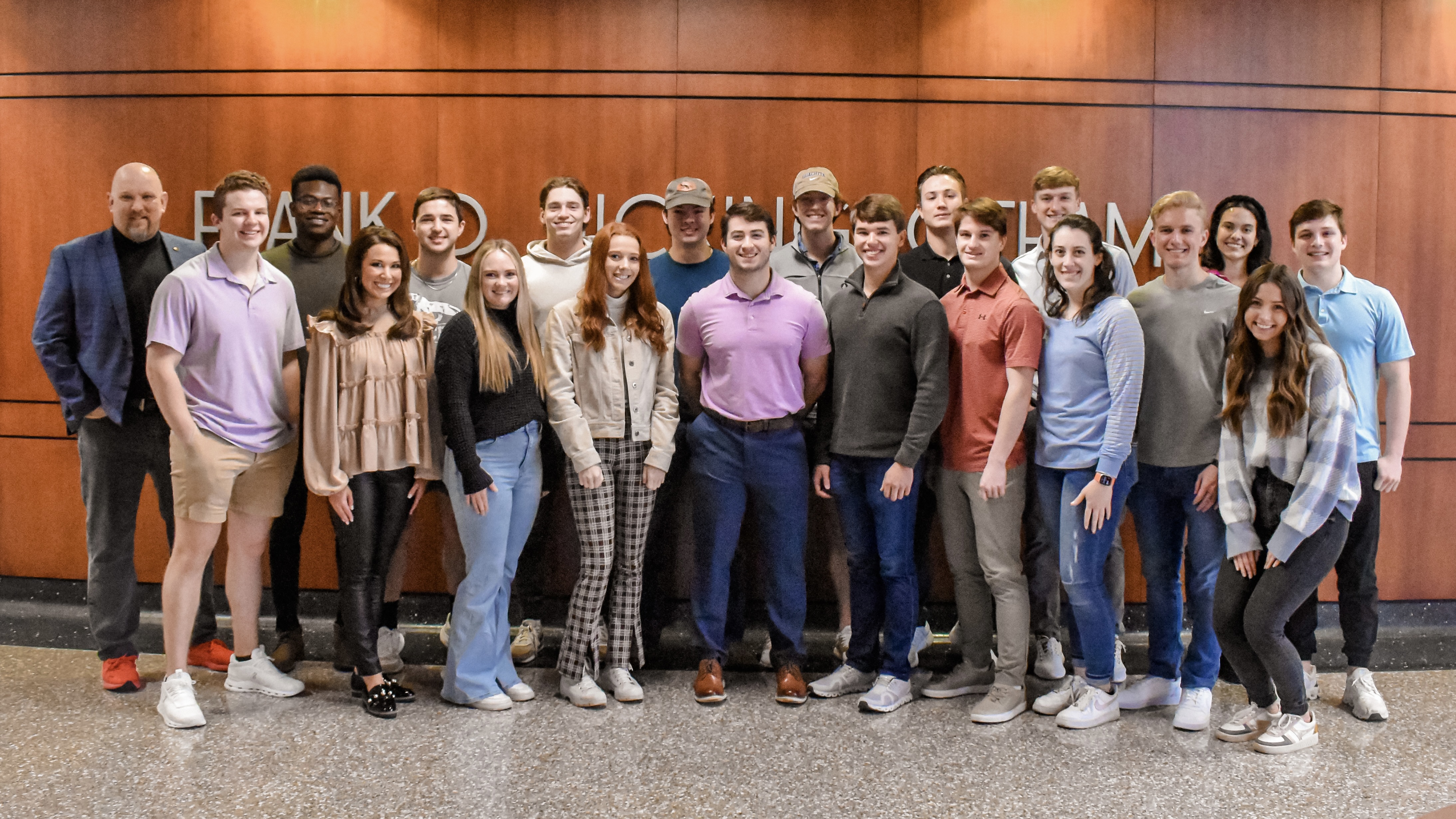 Dr. Jack's Coffee student leadership team at Ouachita Baptist University