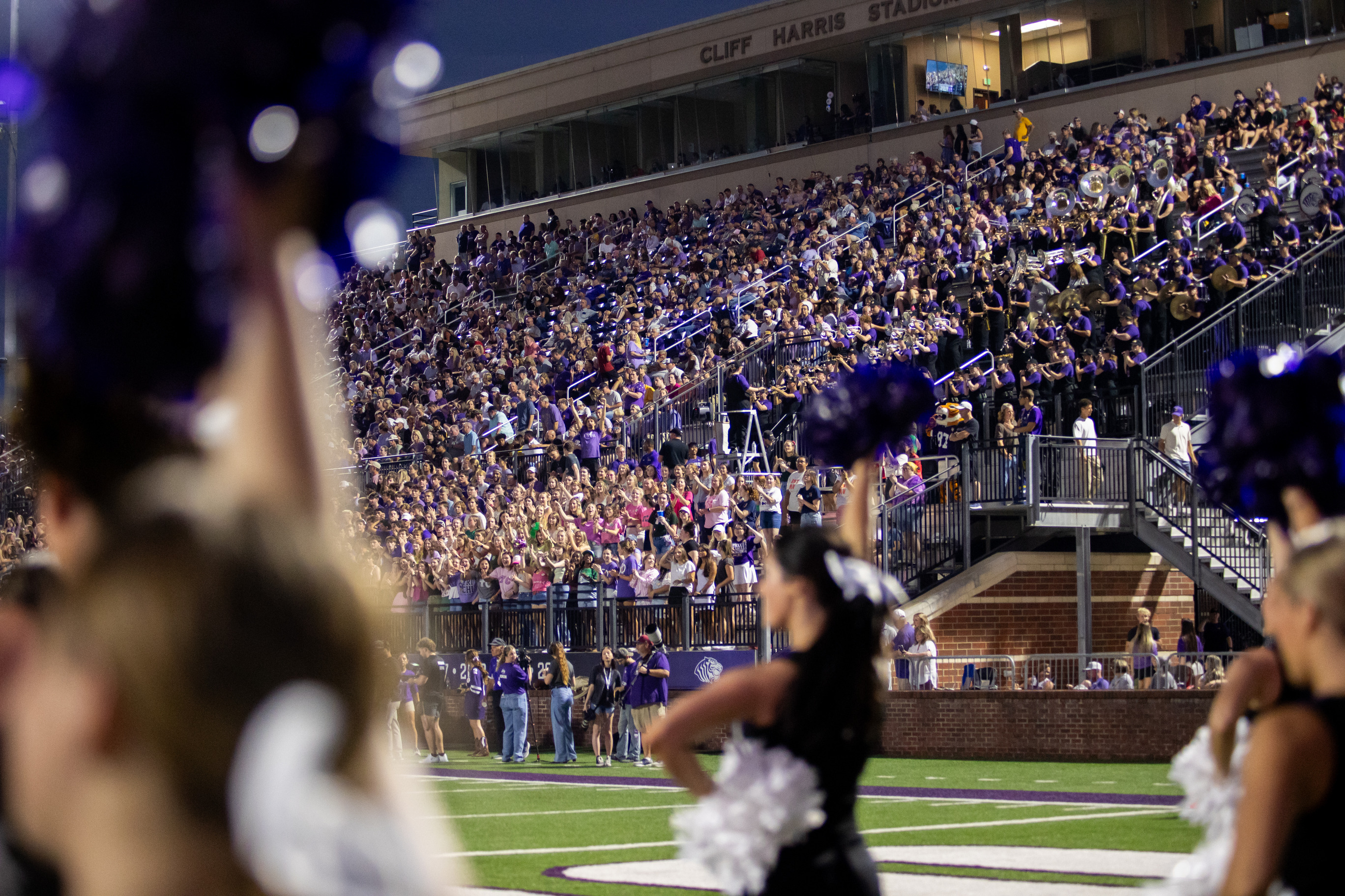 Crowd at a football game