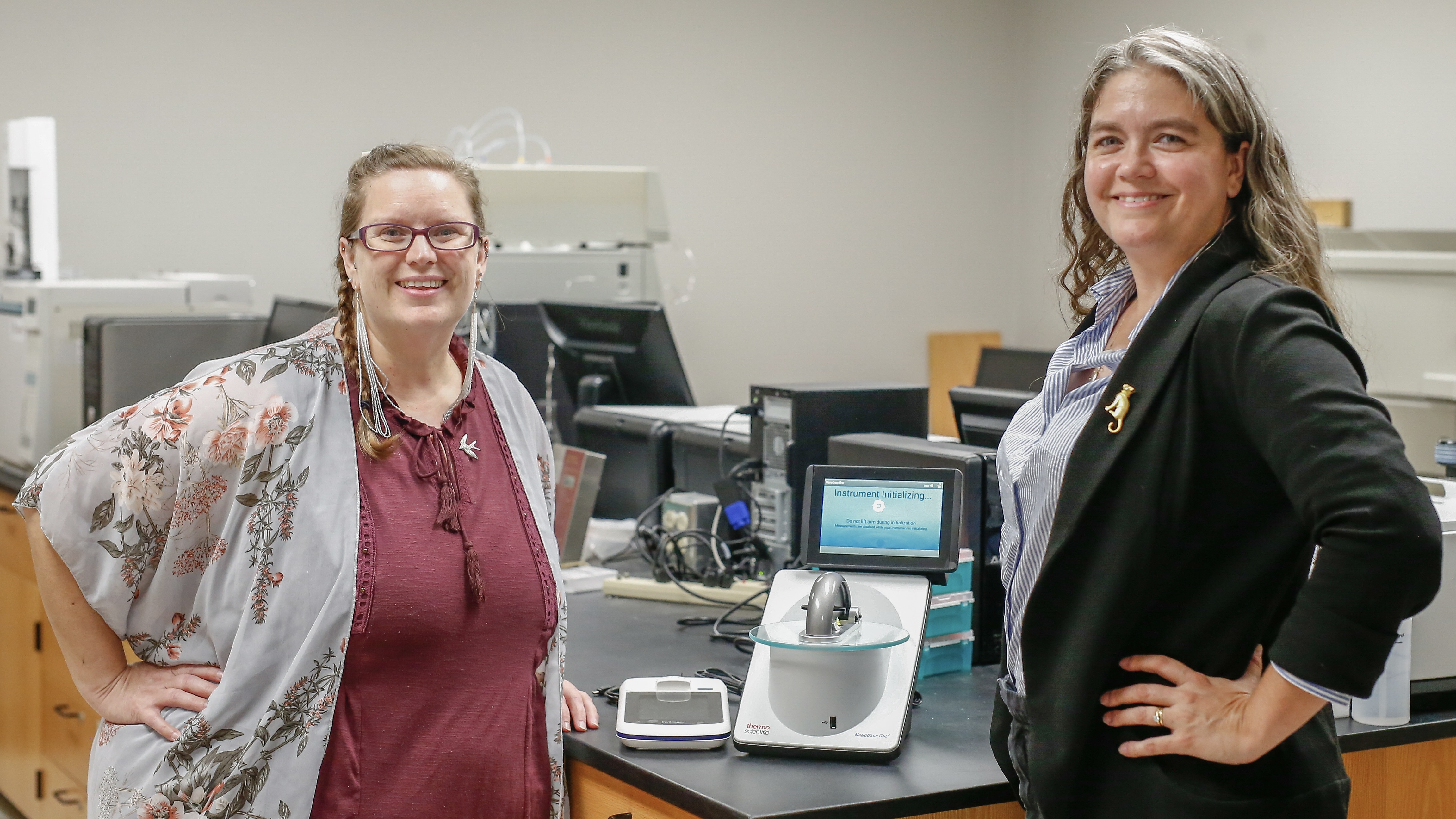 Dr. Sara Hubbard and Dr. Sharon Hamilton