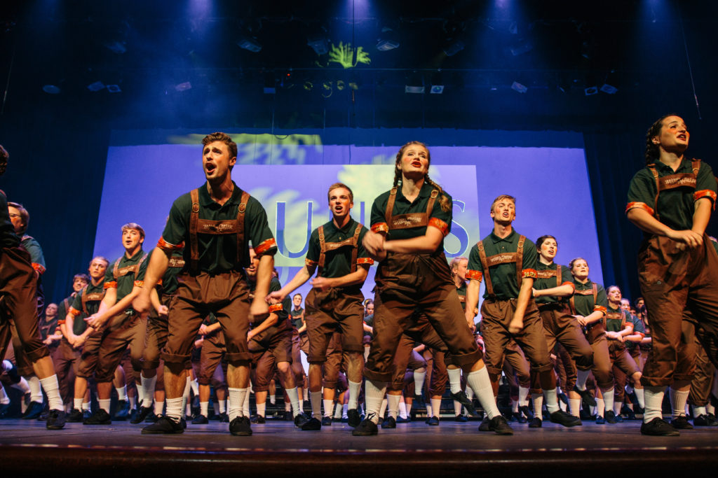 Ouachita students perform in Tiger Tunes show during Explore!